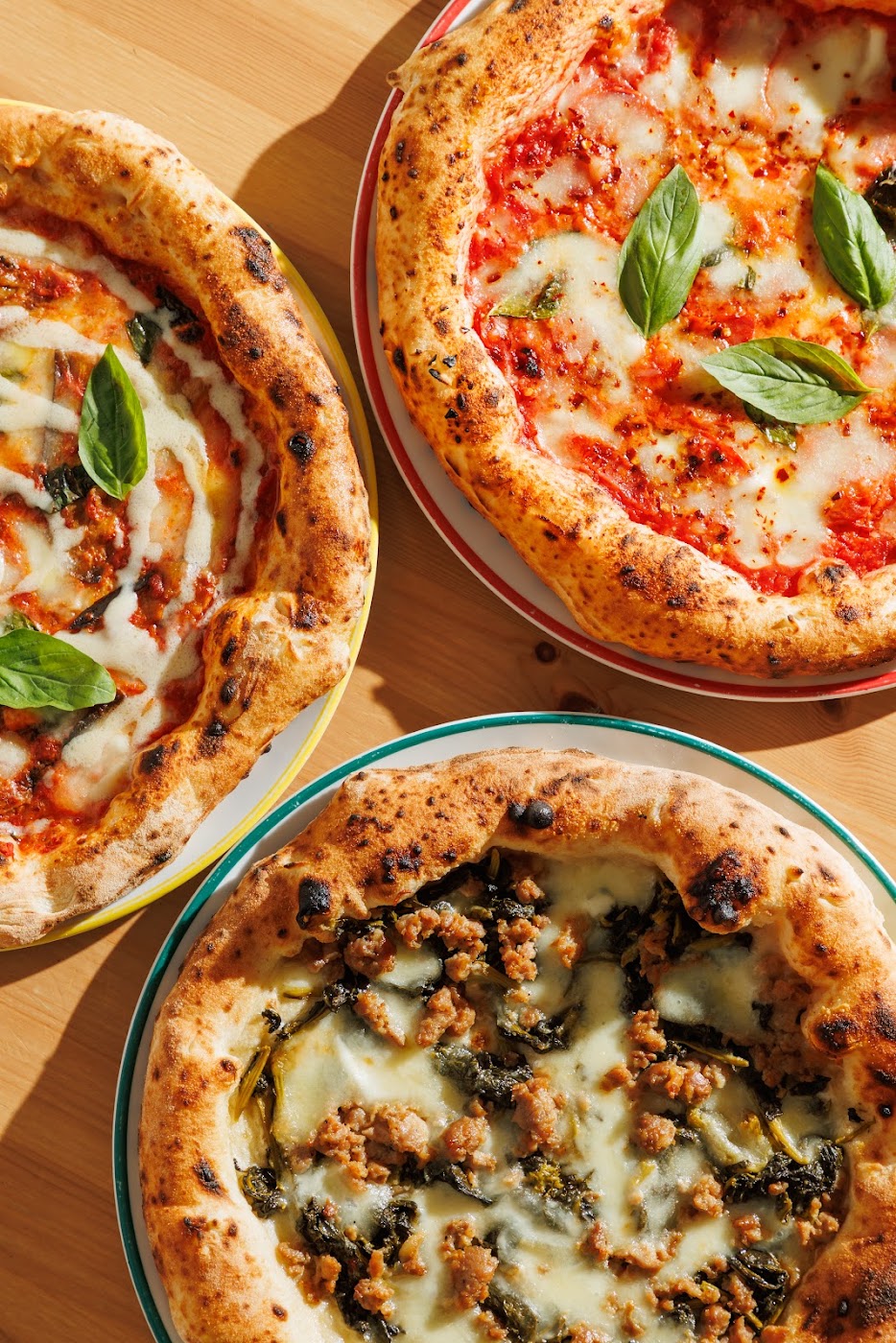 Neapolitan pizzas